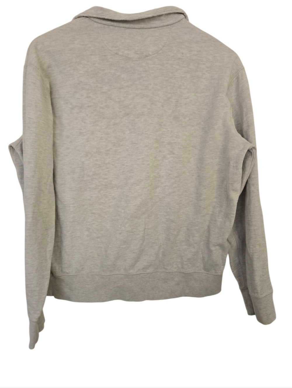 Ralph Lauren Quarter Zip Pullover | Y2K Preppy Minimalist Sweatshirt | Size Medi - Picture 2 of 4